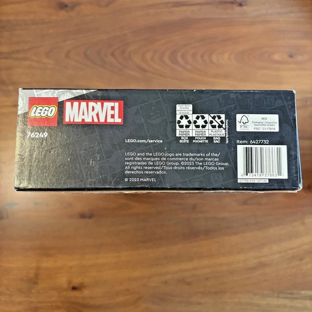 LEGO Marvel Venomized Groot Sealed but DAMAGED BOX 76429